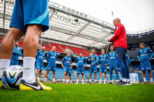 Ståle Solbakken, head coach of the Norwegian national