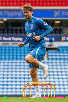 Stefan Strandberg of the Norwegian national football team