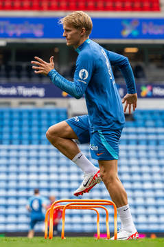 Martin Ødegaard of the Norwegian national football team