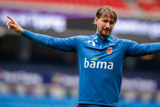 Stefan Strandberg of the Norwegian national football team