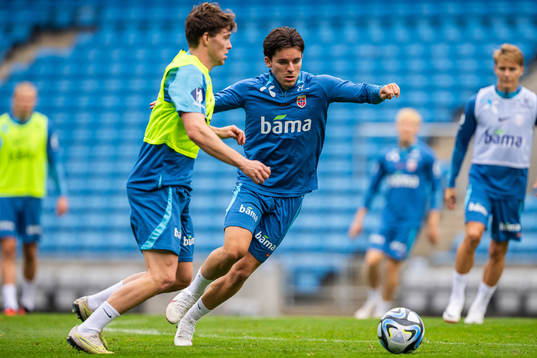 Hugo Vetlesen of the Norwegian national football team