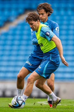 Emil Breivik and Markus Solbakken of the Norwegian national