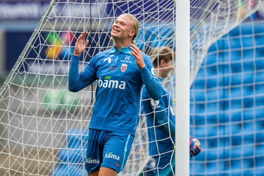 Erling Braut Haaland of the Norwegian national football team