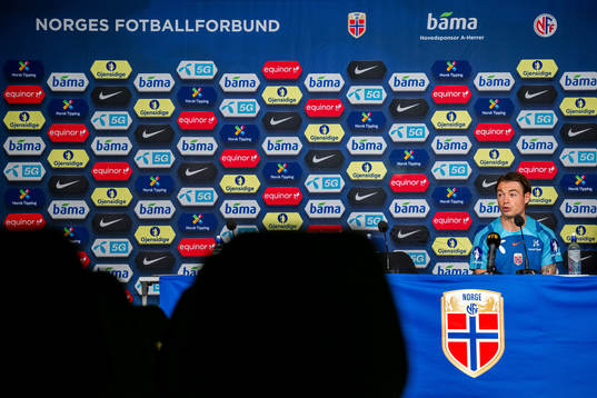 Patrick Berg of the Norwegian national football team