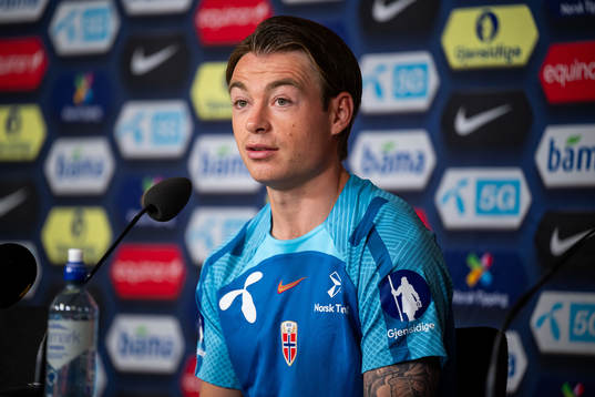 Patrick Berg of the Norwegian national football team