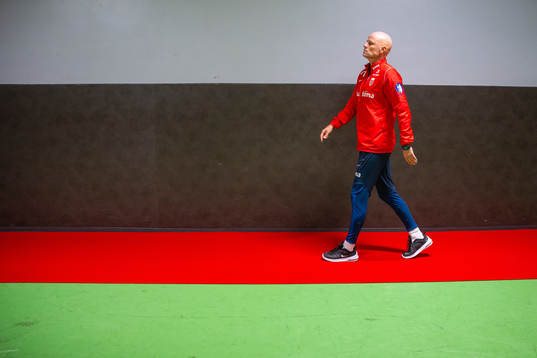 Ståle Solbakken, head coach of the Norwegian national