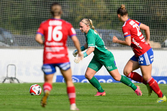 Växjö DFFs målvakt Louise Högrell Ledbetter