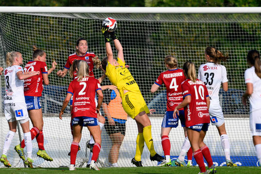 Vittsjös målvakt Elaine Margret Burdett