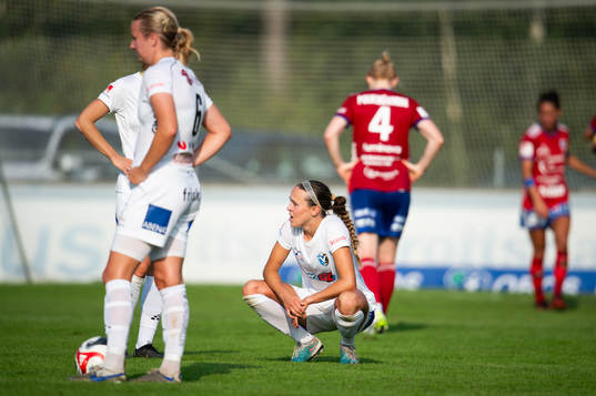 Växjö DFFs Larkin Russel deppar