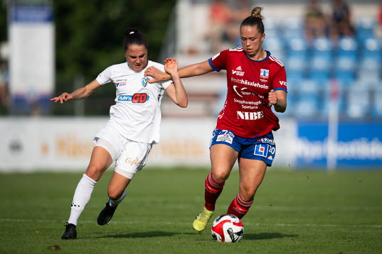 Vittsjös Hanna Ekengren och Växjö DFFs Heidi Elisabeth