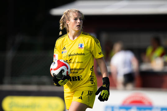 Vittsjös målvakt Elaine Margret Burdett