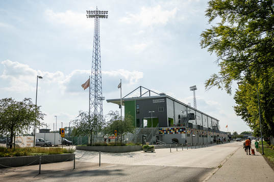 Kristianstad fotbollsarena exteriör