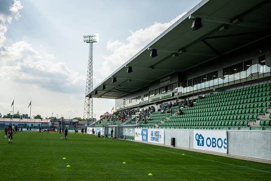 Kristianstad fotbollsarena interiör