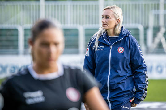 Kristianstads tränare Elisabet Gunnarsdottir