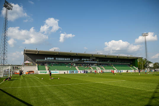 Kristianstad fotbollsarena exteriör