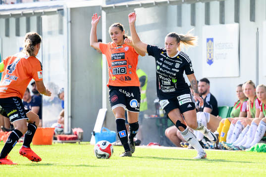 Kristianstads Alice Nilsson och Piteås Selina Henriksson