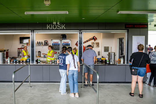 Kristianstad fotbollsarenas kiosk