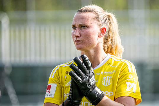 Piteås målvakt Samantha Leshnak Murphy