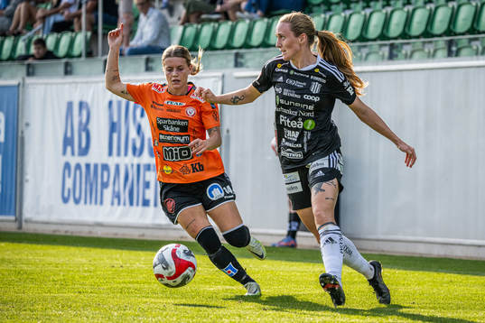 Kristianstads Tilda Persson och Piteås Ásla Johannesen