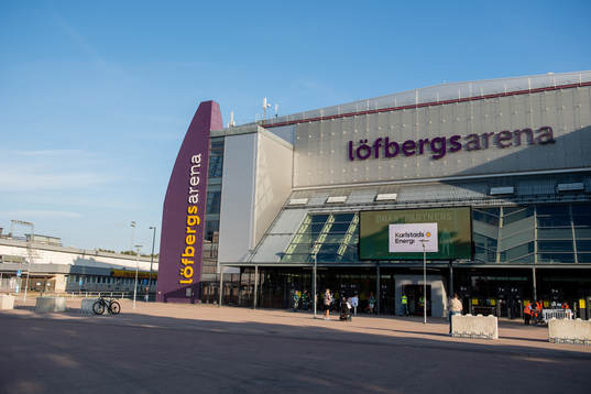 Ahead the CHL game between Färjestad and Aalborg Pirates