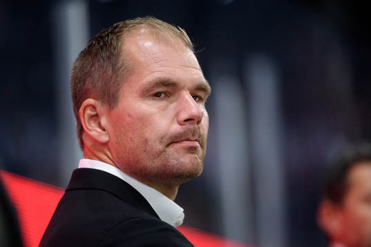 Head coach Thomas Mitell of Färjestad