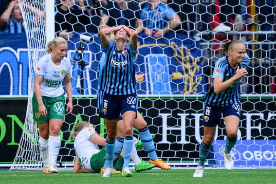 Djurgårdens Beata Kollmats deppar