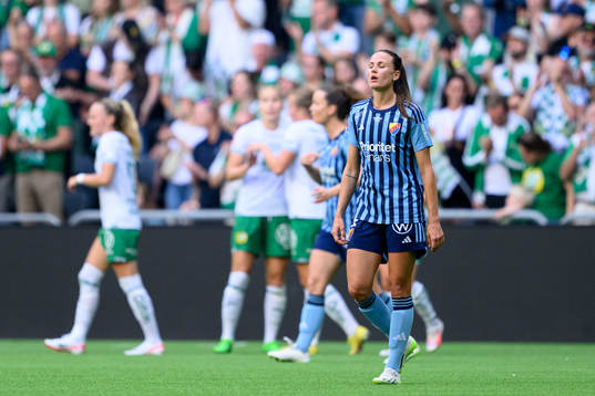 Djurgårdens Beata Kollmats deppar