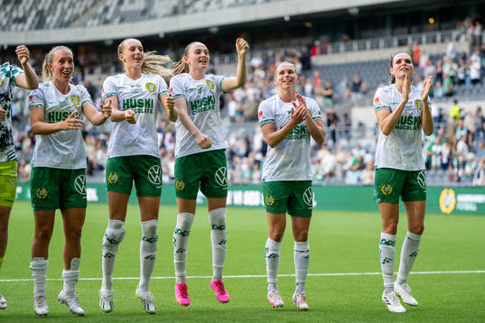 Hammarbys Julia Roddar, Ellen Wangerheim, Matilda Vinberg,