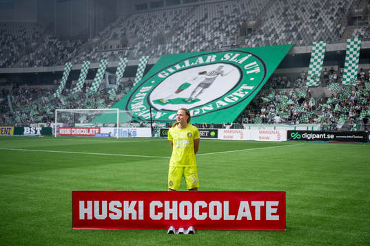 Hammarbys målvakt Anna Tamminen