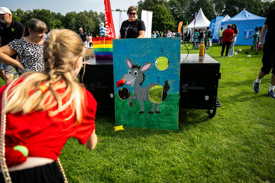 Svenska kyrkan på plats med aktivitet