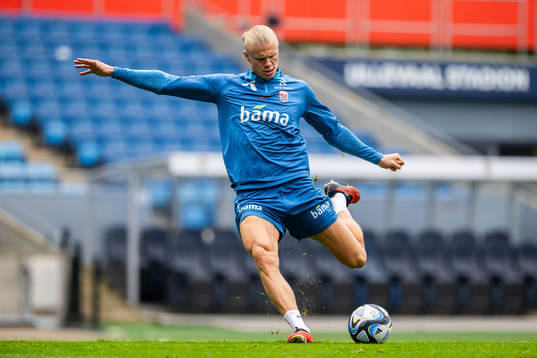 Erling Braut Haaland of the Norwegian national football team
