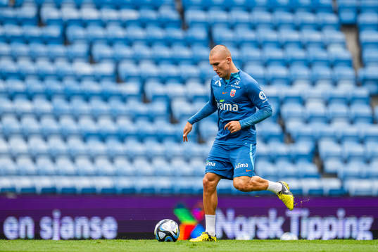 Leo Skiri Østigård of the Norwegian national football team