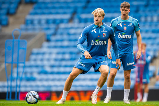 Jesper Daland of the Norwegian national football team