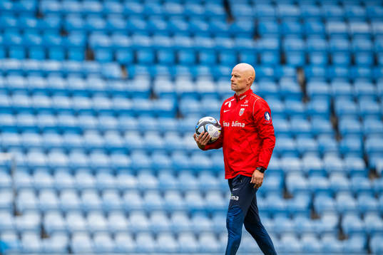 Ståle Solbakken, head coach of the Norwegian national