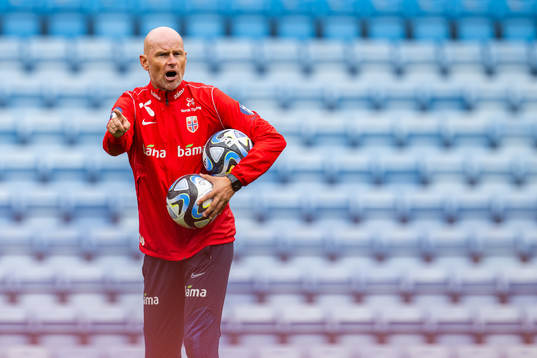 Ståle Solbakken, head coach of the Norwegian national