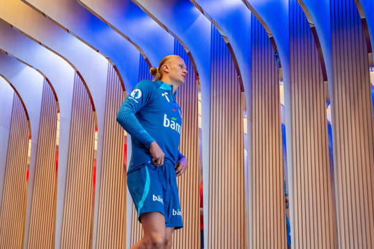 Erling Braut Haaland of the Norwegian national football team