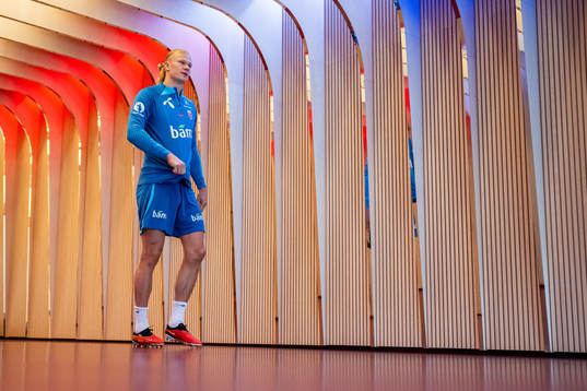 Erling Braut Haaland of the Norwegian national football team