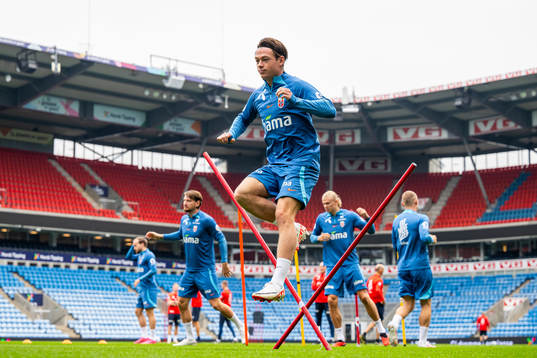 Patrick Berg of the Norwegian national football team