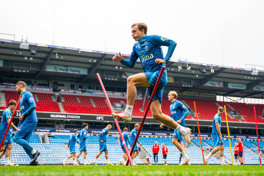Marcus Holmgren Pedersen of the Norwegian national football