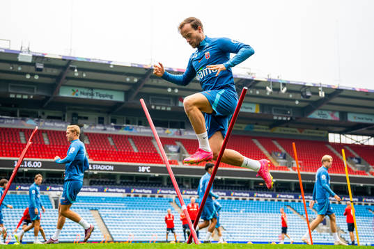 Bård Finne of the Norwegian national football team