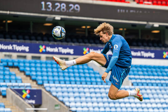 Jesper Daland of the Norwegian national football team
