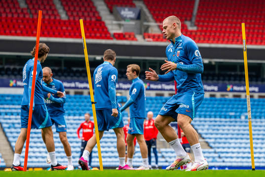Julian Ryerson of the Norwegian national football team