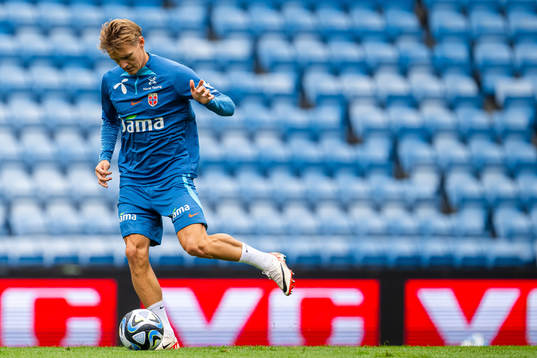 Martin Ødegaard of the Norwegian national football team