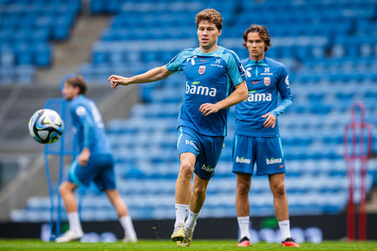 Emil Breivik of the Norwegian national football team