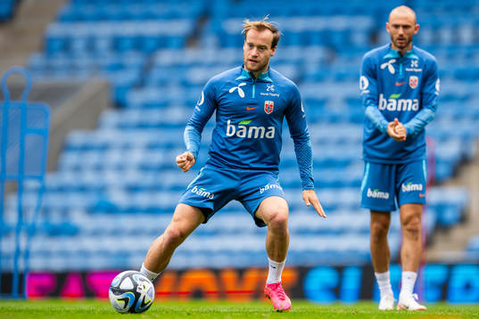 Bård Finne of the Norwegian national football team