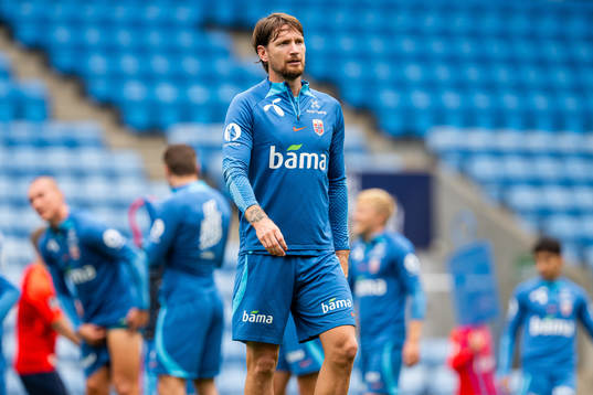 Stefan Strandberg of the Norwegian national football team