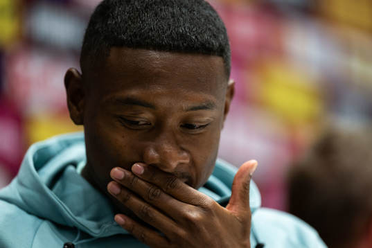 David Alaba of the Austrian national football team