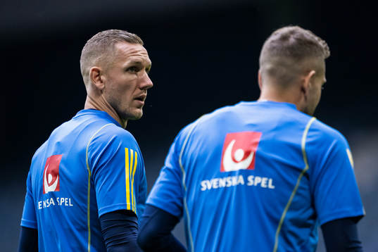Goalkeeper Robin Olsen of the Swedish national football