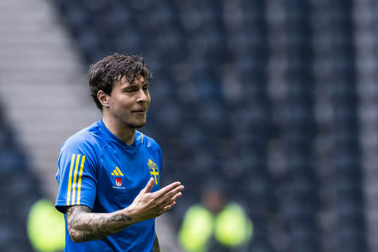 Victor Nilsson Lindelöf of the Swedish national football