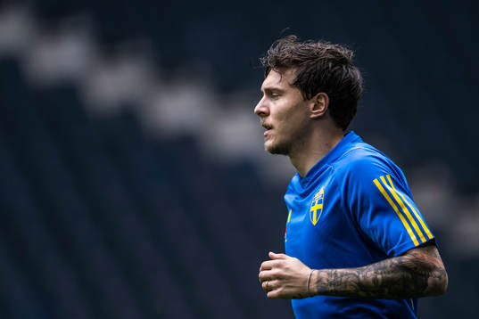 Victor Nilsson Lindelöf of the Swedish national football